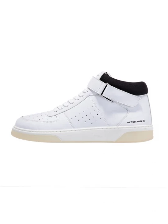 Foto van product STRELLSON Sneakers hoog 'Shoreditch Evans T' zwart / wit