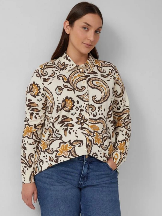 Foto van product Stretchy jersey overhemd blouse s.Oliver