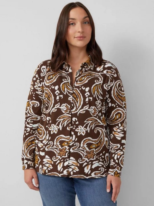 Foto van product Stretchy jersey overhemd blouse s.Oliver
