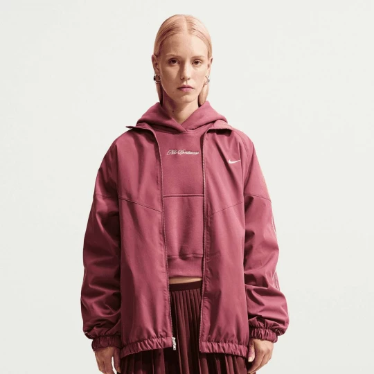 Foto van product Studio Fleece Medium Weight Crop Hoodie Nike