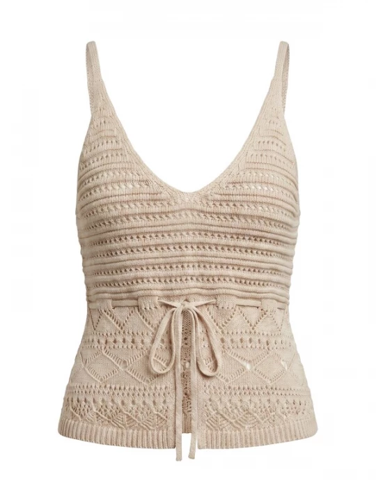 Foto van product studioselect Gebreide top 'Felice' beige