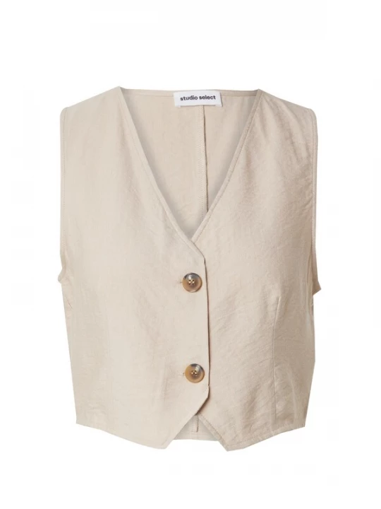 Foto van product studioselect Gilet 'Amanda' beige