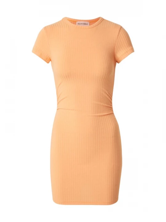 Foto van product studioselect Jurk 'Alexia' lichtoranje