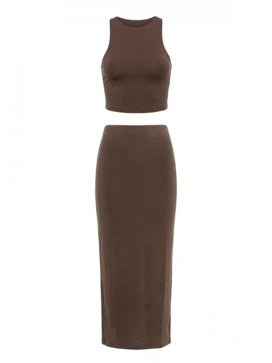 Foto van product studioselect Kostuum 'Marou' bruin