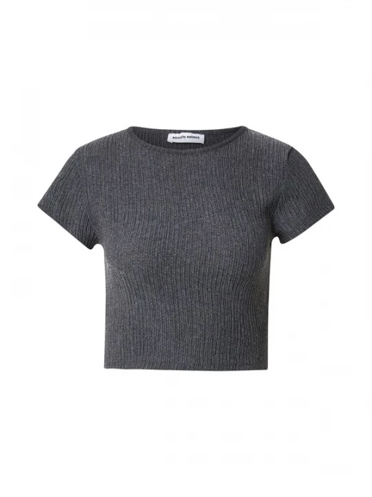 Foto van product studioselect Shirt 'Charlotte' grijs gemêleerd