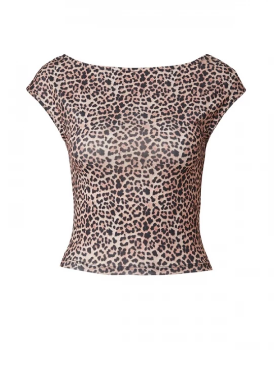 Foto van product studioselect Shirt 'Chiara' crème / taupe / zwart