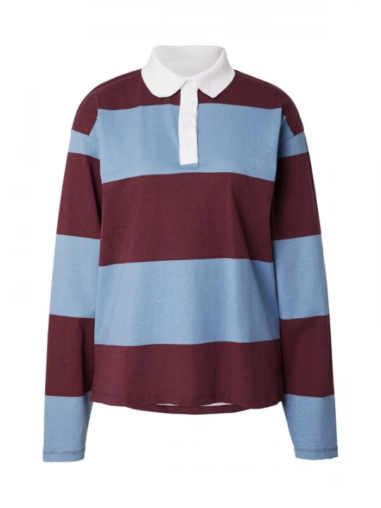 Foto van product studioselect Shirt 'Elain' hemelsblauw / donkerrood / wit