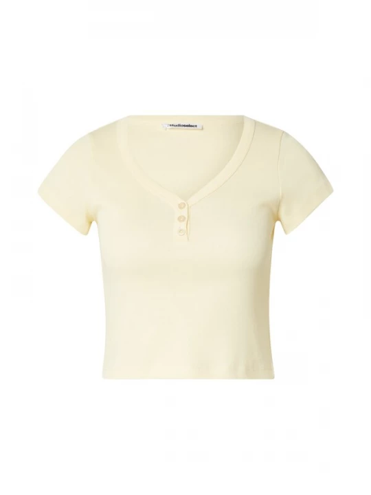 Foto van product studioselect Shirt 'Kasha' lichtgeel
