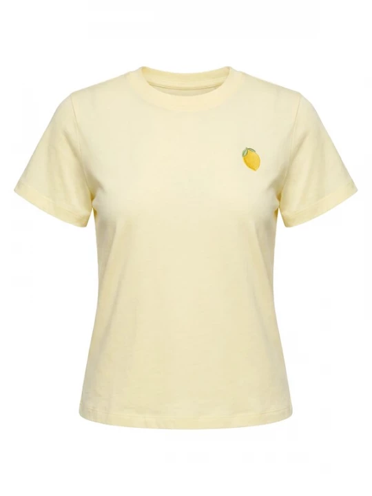 Foto van product studioselect Shirt 'Liane' citroen / lichtgeel / groen