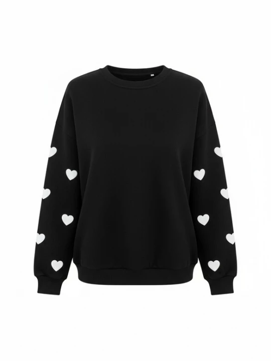 Foto van product studioselect Sweatshirt 'Clara' zwart / wit