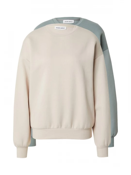 Foto van product studioselect Sweatshirt 'Lotta' beige / mintgroen