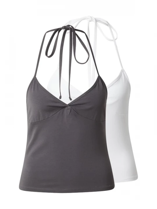Foto van product studioselect Top 'Astrid' grafiet / wit