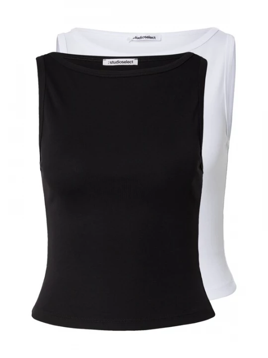 Foto van product studioselect Top 'Nora' zwart / wit