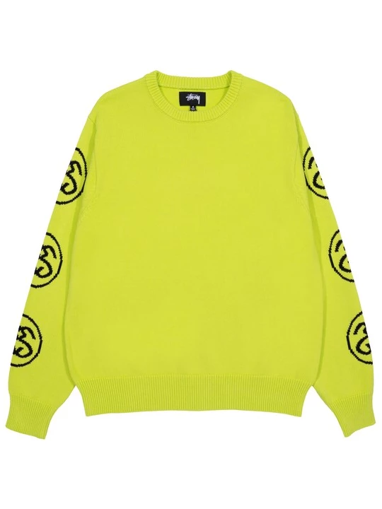 Foto van product Stüssy Sweatshirt groen / zwart