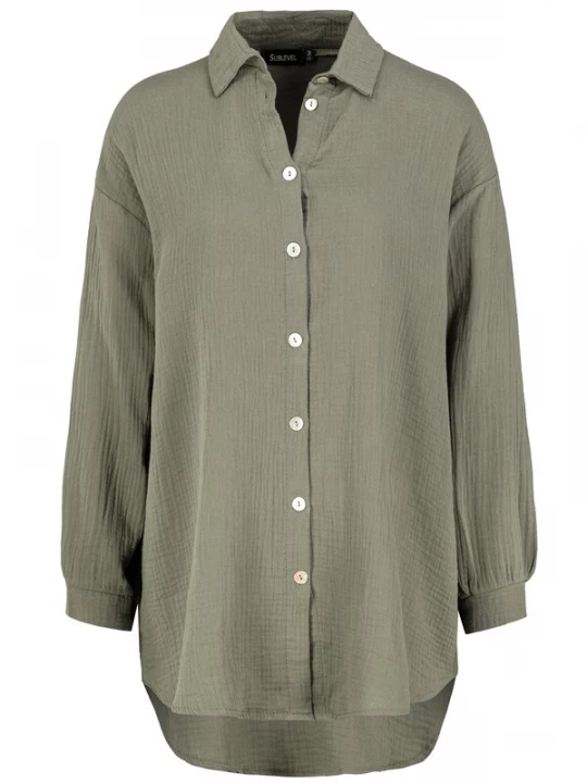 Foto van product Sublevel Blouse kaki