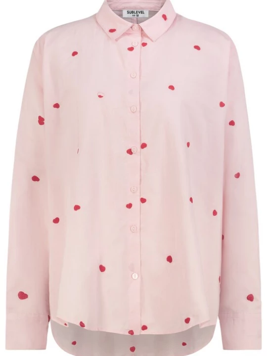 Foto van product Sublevel Blouse rosa / rood