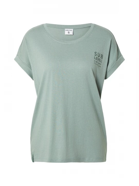 Foto van product Sublevel Shirt 'ASLINA' lichtgroen
