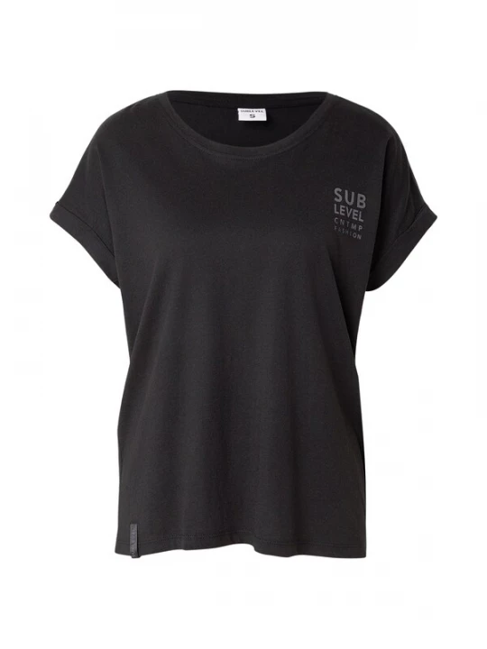 Foto van product Sublevel Shirt grijs / zwart