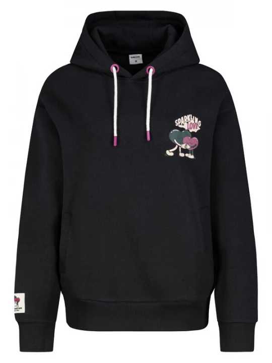 Foto van product Sublevel Sweatshirt antraciet / spar / orchidee / natuurwit