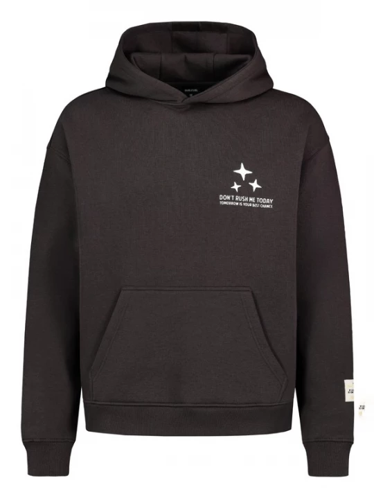 Foto van product Sublevel Sweatshirt chocoladebruin / wit