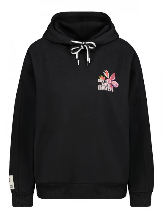 Foto van product Sublevel Sweatshirt citroen / mauve / zalm roze / zwart