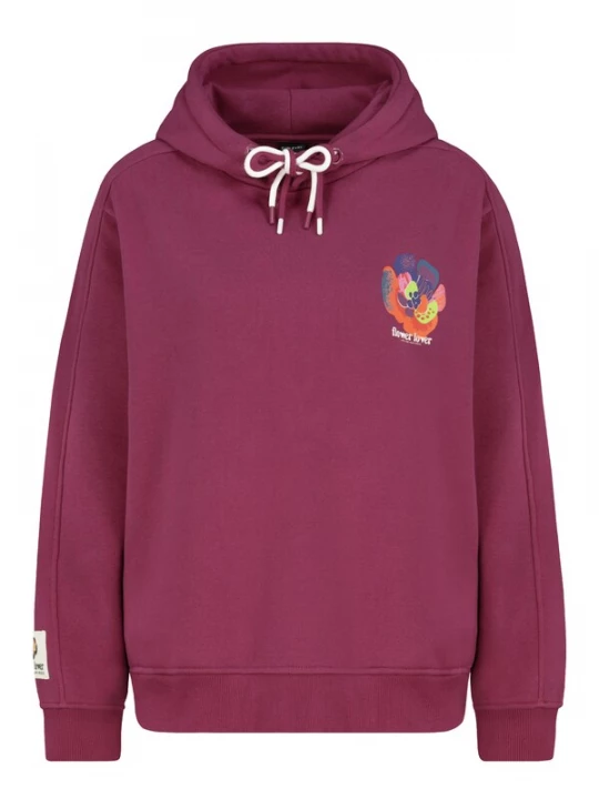 Foto van product Sublevel Sweatshirt enziaan / bessen / donkeroranje / rosa