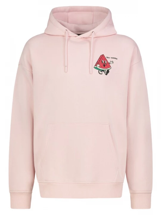 Foto van product Sublevel Sweatshirt groen / pastelroze / rood / wit