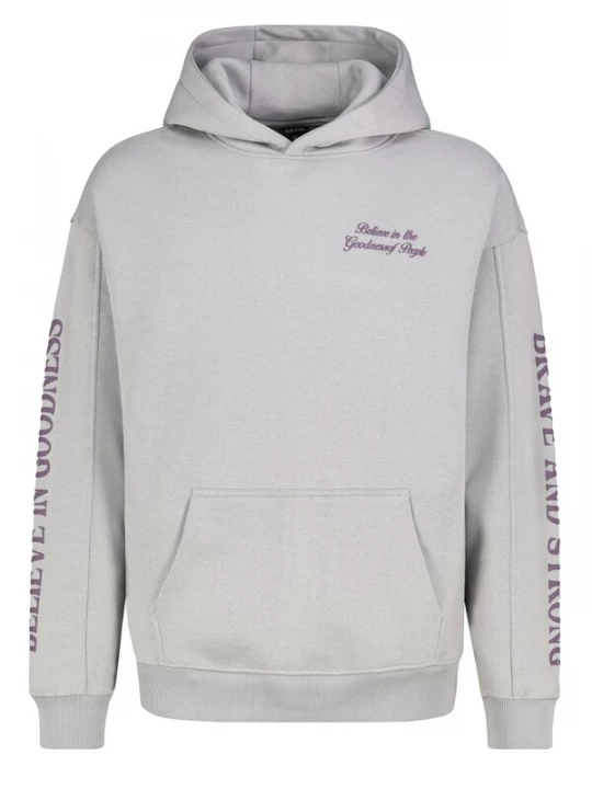 Foto van product Sublevel Sweatshirt lichtgrijs / lila