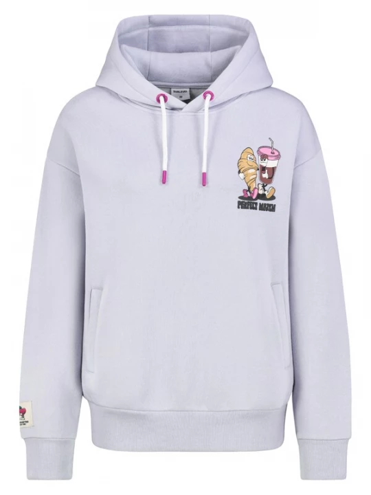 Foto van product Sublevel Sweatshirt pueblo / pastellila / zwart / wit