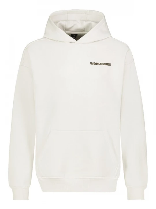 Foto van product Sublevel Sweatshirt 'Worldwide' zwart / wit