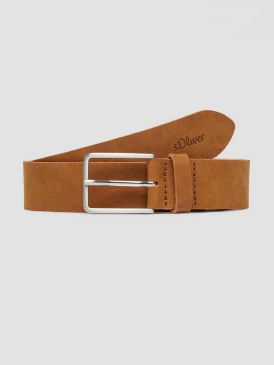 Foto van product Suède leren riem s.Oliver bruin