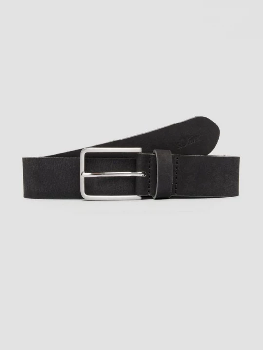 Foto van product Suède leren riem s.Oliver zwart