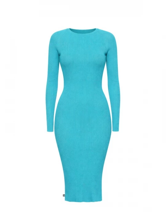 Foto van product Süel knitwear Gebreide jurk 'Amanda Basic' opaal
