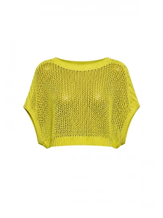 Foto van product Süel knitwear Gebreide top 'Birthday' appel