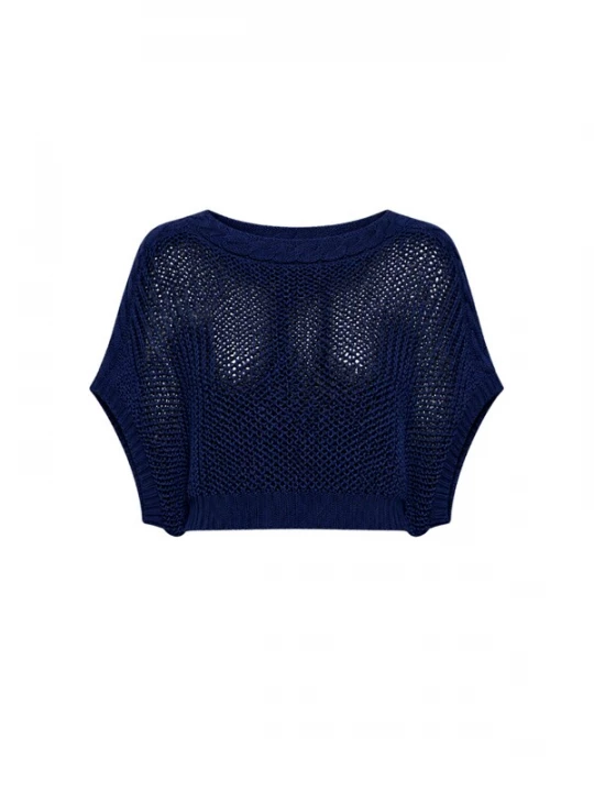 Foto van product Süel knitwear Gebreide top 'Birthday' marine