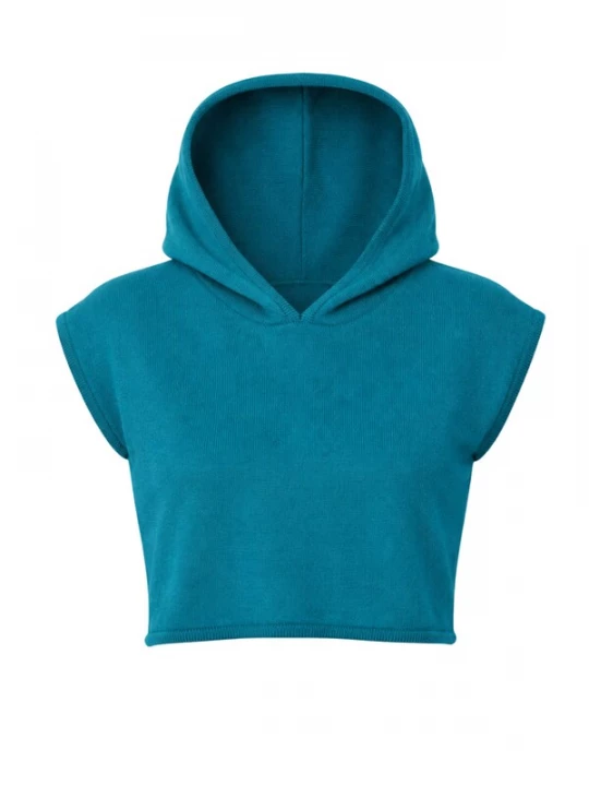 Foto van product Süel knitwear Gebreide top 'Hanna Hoodie' petrol