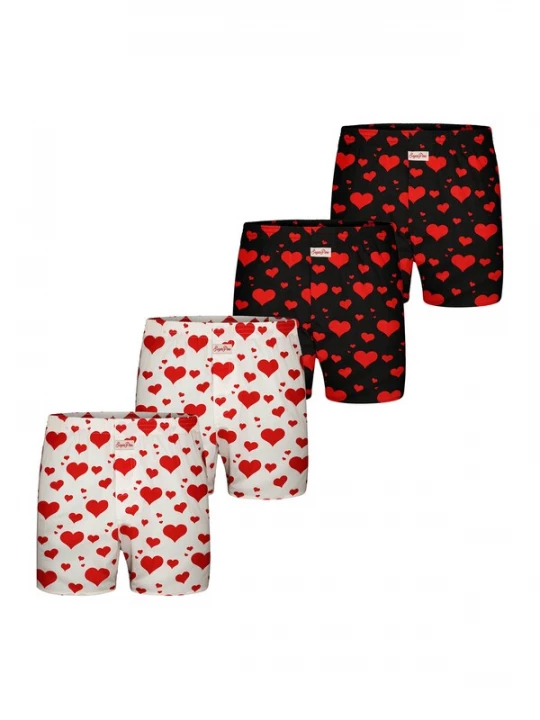Foto van product Sugar Pine Boxershorts ' Valentinstag ' zwart