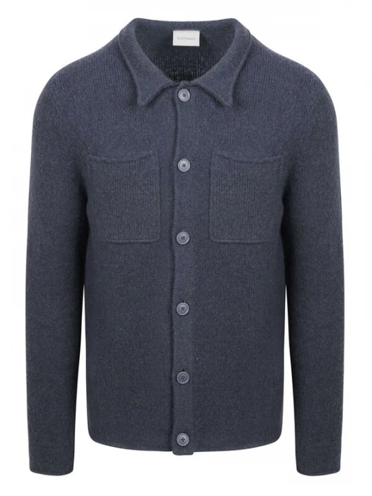 Foto van product Suitable Gebreid vest navy