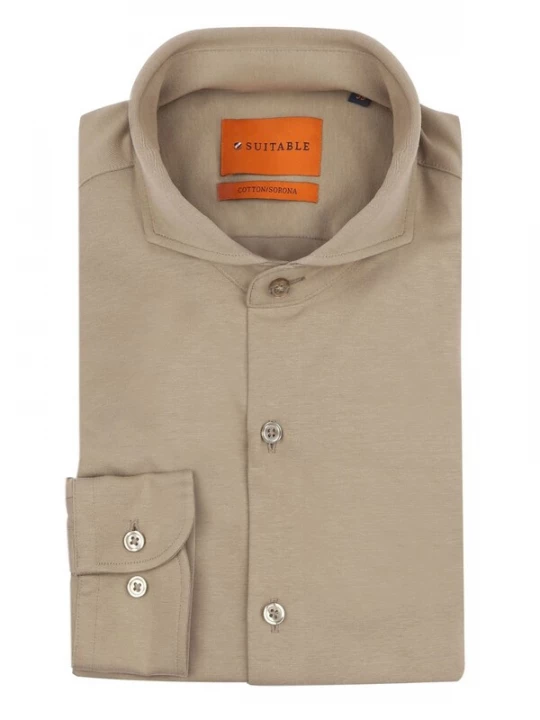 Foto van product Suitable Overhemd beige