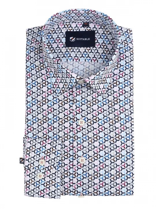 Foto van product Suitable Overhemd blauw