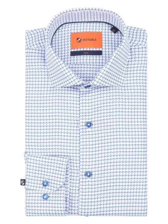 Foto van product Suitable Overhemd blauw