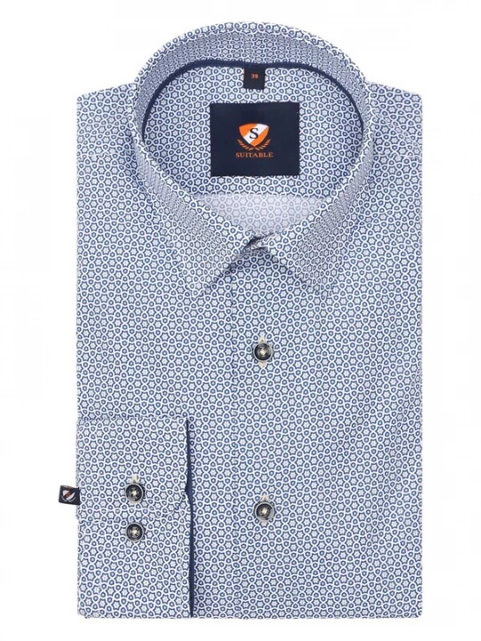 Foto van product Suitable Overhemd blauw