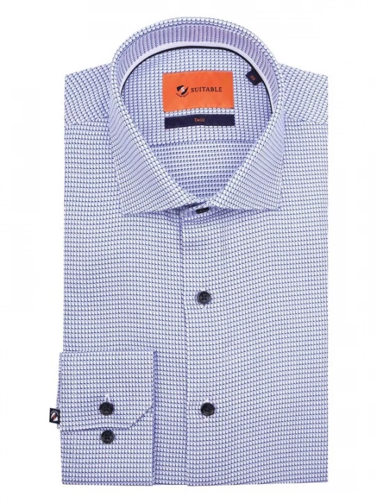 Foto van product Suitable Overhemd blauw