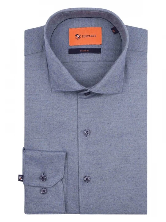 Foto van product Suitable Overhemd blauw