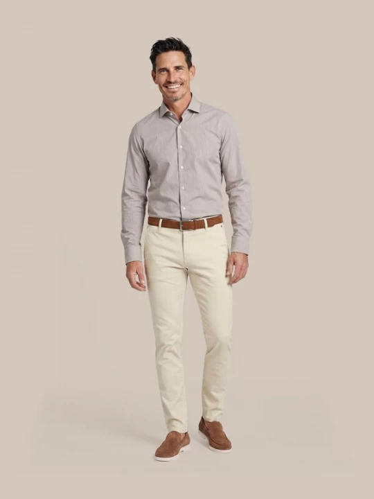 Foto van product Suitable Overhemd bruin