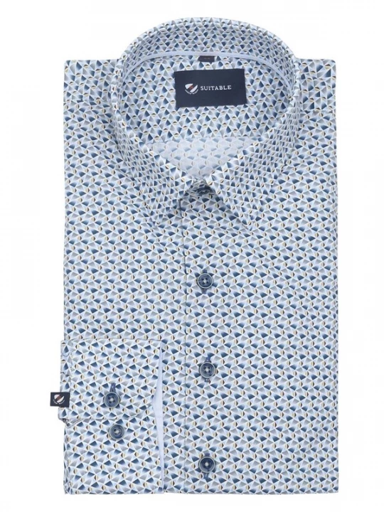 Foto van product Suitable Overhemd gemengde kleuren