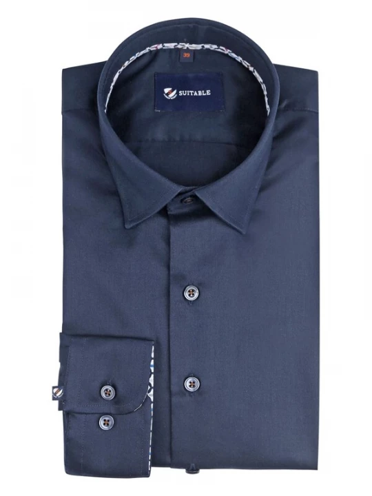 Foto van product Suitable Overhemd navy
