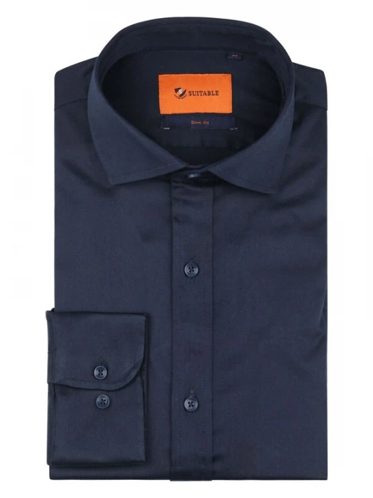 Foto van product Suitable Overhemd navy
