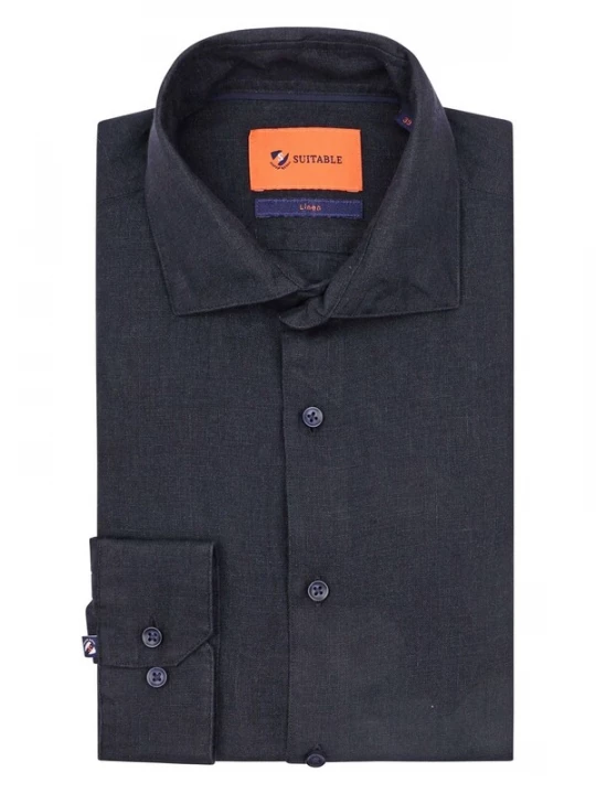 Foto van product Suitable Overhemd navy