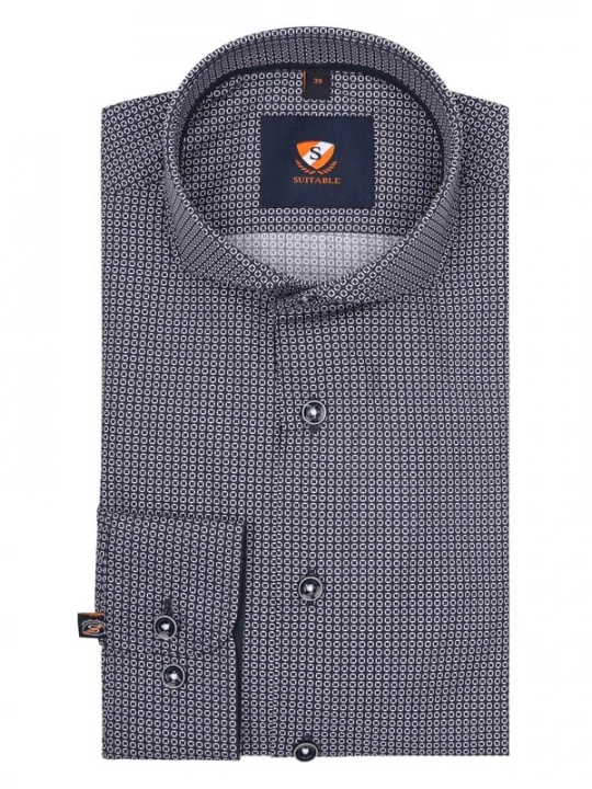 Foto van product Suitable Overhemd navy